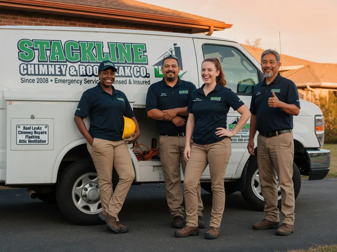 Chimney flashing repair company in Aberdeen, OH